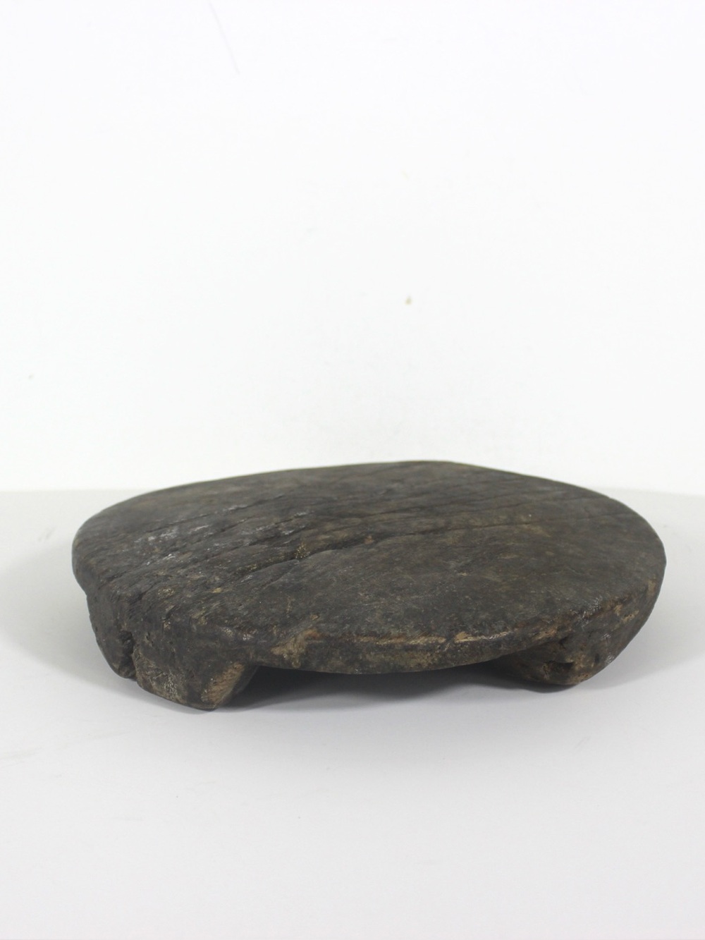 Vintage Primitive Rustic Chapati Wood Board Riser